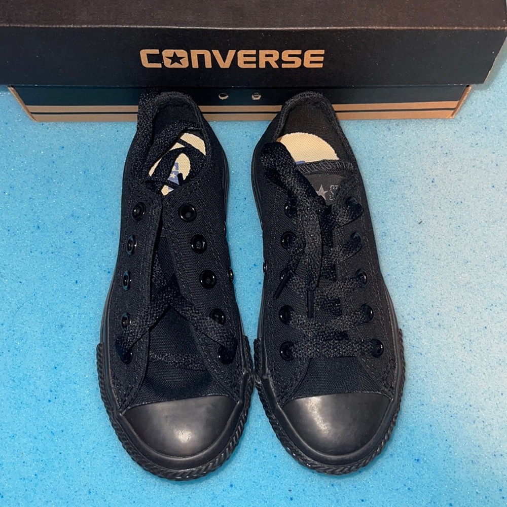 Blacked out Converse